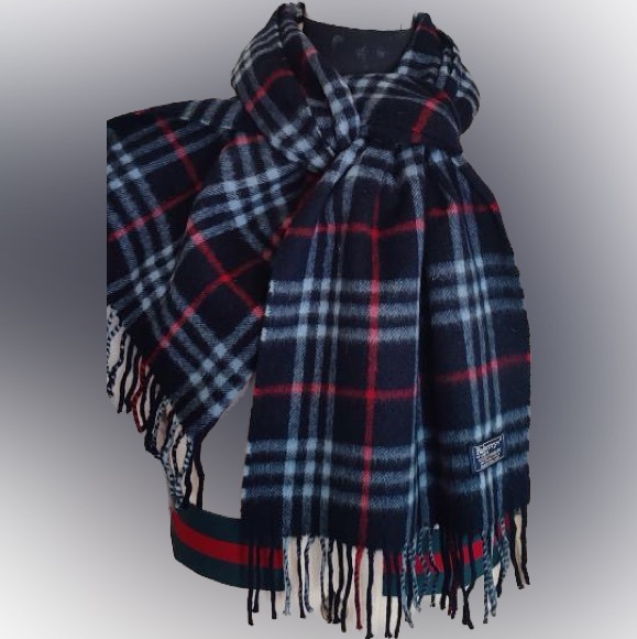 Burberry Other - Burberry vintage wool scarf. Used gently